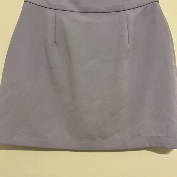 Purple mini skirt - Picture 2 of 4